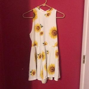 Sunflower Romper